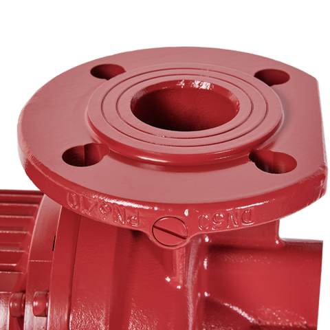 Циркуляционный насос фланцевый трехскоростной ROMMER 50-120F 380V RPF-0003-50120380