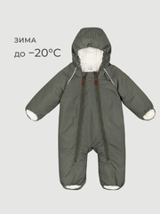 Комбинезон зимний Mjölk Green stripes, 250гр/м2