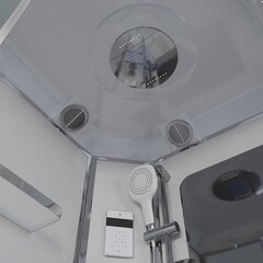 Душевая кабина Niagara Ultra NG-303-01L (120х80х220) низкий поддон(16см),стекло матовое