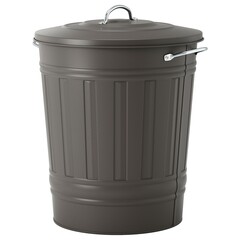 Мусорное ведро IKEA KNODD (КНОДД), Серый, 40 л