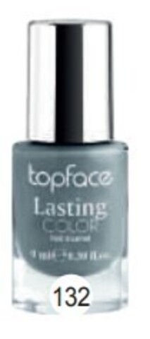 Topface Лак для ногтей Lasting color тон132, - PT104 (9мл)