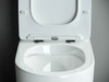 Ceramica Nova CN4001-B Напольная пристенная чаша унитаза с сиденьем-крышкой с микролифтом, цвет: белый