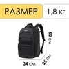 Картинка рюкзак городской Ozuko 9772L Black - 2