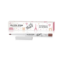 Alvin D`or  A LA FRENCH ALF-23 Карандаш для губ Waterproof gel lip pencil тон 01 cordovan бордовый