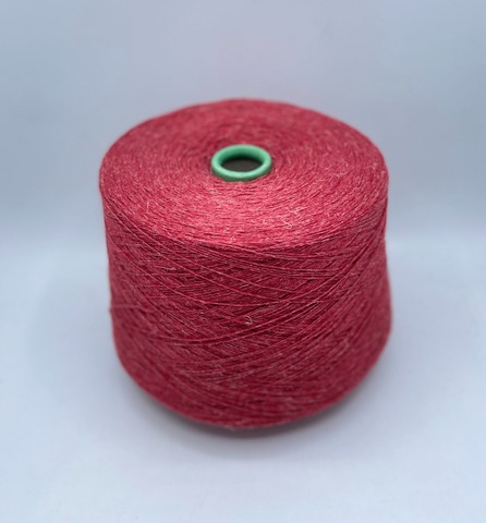 Filcom (пр.Италия), art-Giglio 2/11 550м/100гр.50%Шелк, 30%Лен, 20%Кашемир цвет-Брусника меланж арт.34644