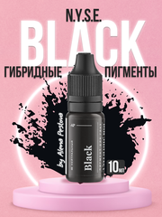 Пигмент для век N.Y.S.E. BLACK черный Алена Пестова 5 мл