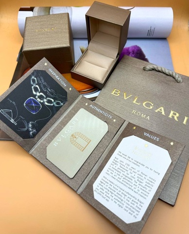 Комплект упаковки под кольцо Bvlgari Premium