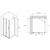 Abber Zart AG08100P-S71 Душевой уголок, 100x70x195, цвет: хром