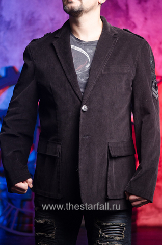 Affliction | Пиджак мужской Squadron Black AJ903BLK перед