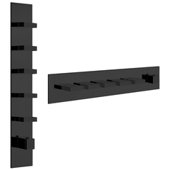 Gessi Rettangolo 43030#299 Встраиваемый термостат, подключение на 3/4”, с 5ю независимыми выходами(внешние части), цвет: черный фото