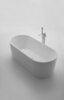 BelBagno BB71-1700-W0 Отдельностоящая акриловая ванна в комплекте со сливом (донным клапаном), 170x80, цвет: белый