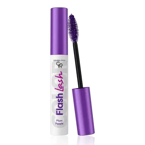 Golden Rose Тушь FLASH LASH COLORED тон 07_PLUM PURPLE сливово-фиолетовый