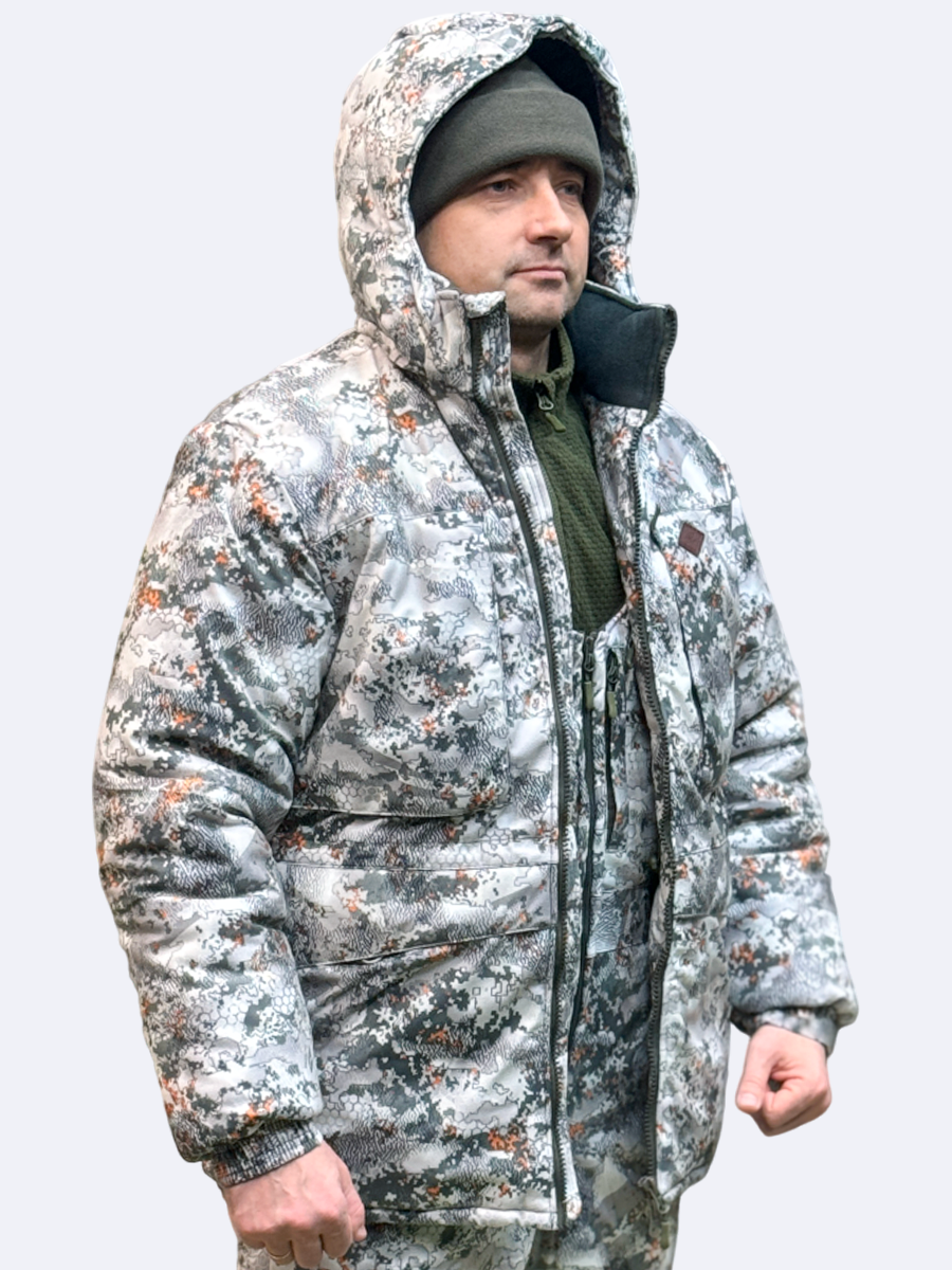 Зимний костюм Taygerr Егерь –45 °C, белый камуфляж, Алова