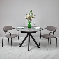 Стул Ant букле серый