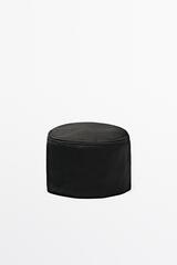 Massimo Dutti Шапка из шерстяной смеси, черный