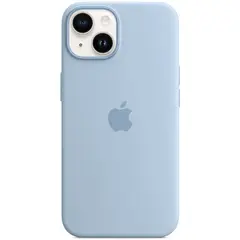 Силиконовый чехол с поддержкой MagSafe Apple Silicone Case для iPhone 14, Sky (Чистое небо)
