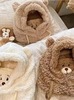 Картинка шарф-капюшон Skully Wear BNM-377 brown - 8