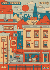Постер Geek Street (Geek Trip)
