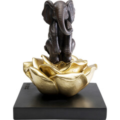 Фигура декоративная Blossom Elephant «Слон в цветах» 22 см