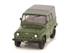 UAZ-469B khaki-grey 1:24 WhiteBox