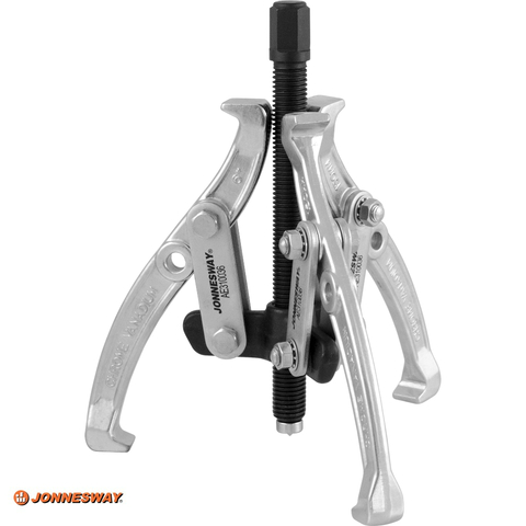 Jonnesway AE310036 Съемник с тремя поворотными двусторонними захватами 6