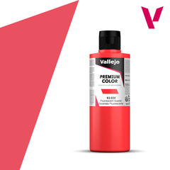 Premium color 200ml - Fluorescent Scarlet