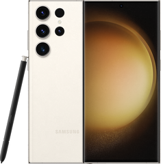 Смартфон Samsung Galaxy S23 Ultra 12/512GB бежевый (SM-S918BZEHCAU)