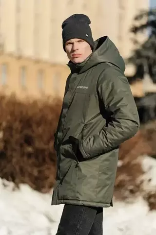 Теплая парка мужская Nordski khaki