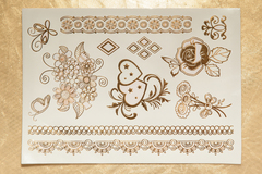 Флеш тату / Flash Tattoo №SD-8029 Флеш тату / Flash Tattoo №SD-8029