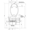 Aquanet Сопрано 169631 Тумба под раковину, цвет: белый