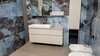 Geberit Smyle Square 500.361.JL.1 Шкафчик-пенал 36x118x29.9см, Песчаный глянец / Высокоглянцевое покрытие