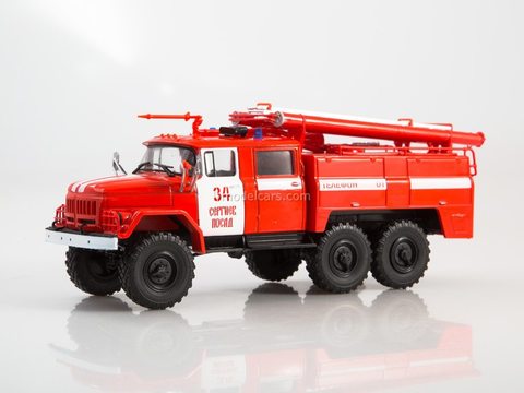 ZIL-131 AC-40 (131) -137 fire truck 1:43 Legendary trucks USSR #1