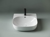 Ceramica Nova Element CN5011 Умывальник накладной прямоугольный пристенный, 49x44.5, цвет: белый