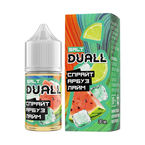 Жидкость DUALL Salt 2% HARD 30 ml - Спрайт Арбуз Лайм
