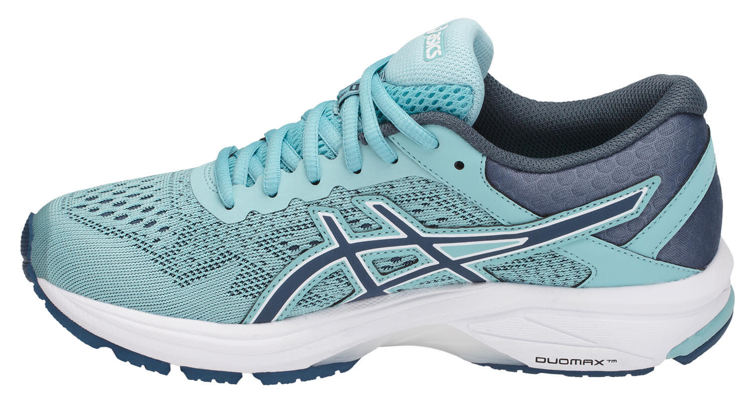 Беговые кроссовки женские Asics GT-1000 6 голубые - 5