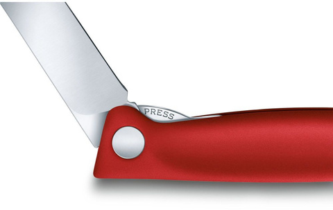 Нож кухонный складной Victorinox Classic, 110 mm, Red (6.7801.FB)