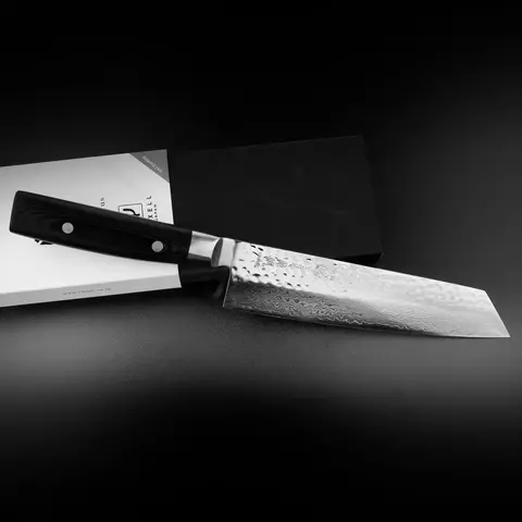 Нож кухонный Kiritsuke 20 см ( 37 слоев) дамасская сталь YAXELL Zen арт.YA35534