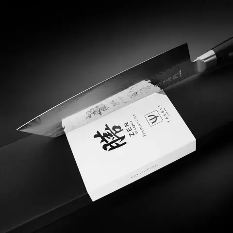 Нож кухонный Kiritsuke 20 см ( 37 слоев) дамасская сталь YAXELL Zen арт.YA35534