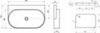 Ravak XJX01080000 Умывальник Yard 800 керамический без отверстия белый