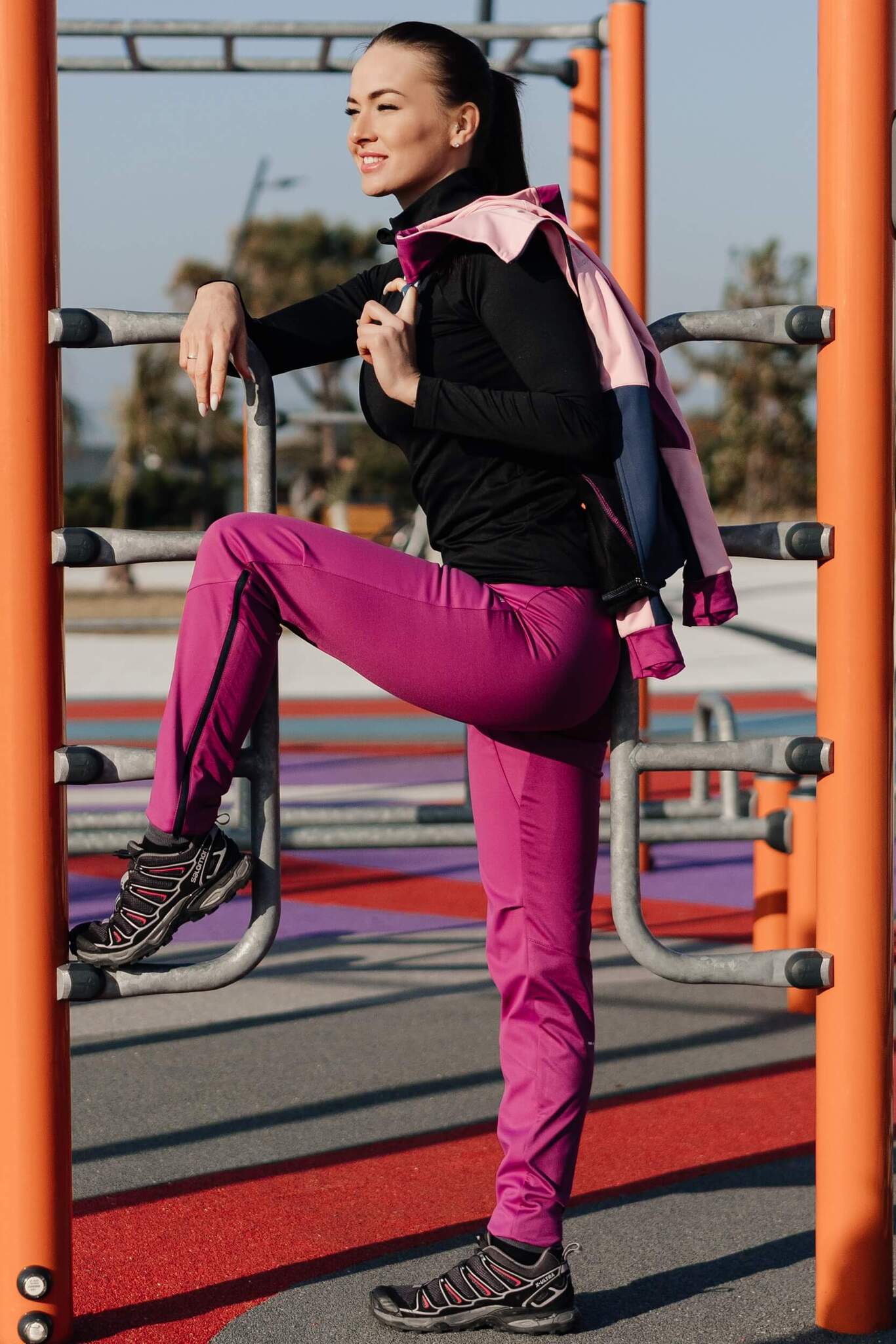 Женский лыжный костюм Nordski Pro candy pink - 14
