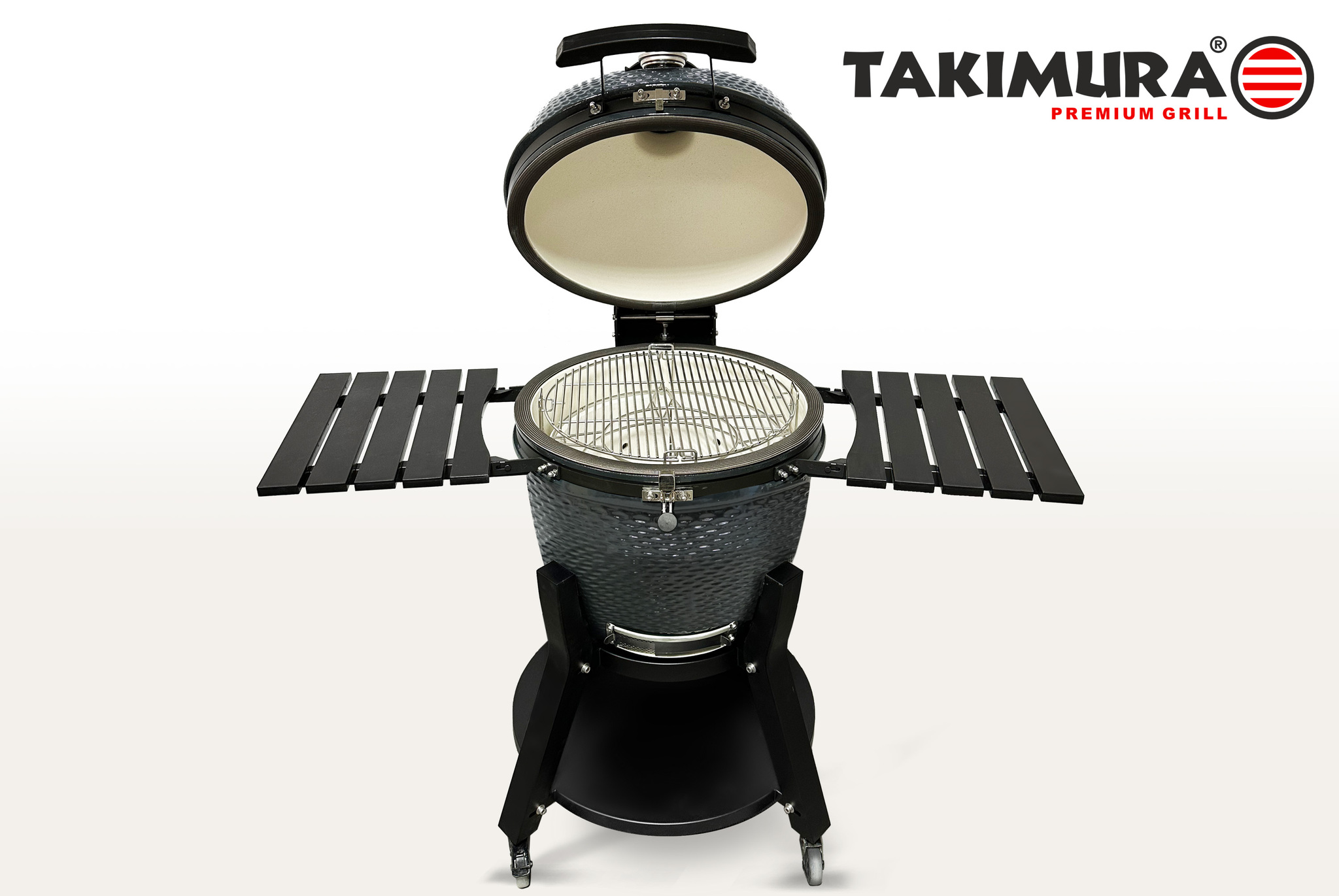 Керамический гриль Takimura 24 дюйма (графит) Артикул: TM24GR Фото №9