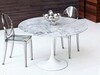 Стол обеденный белый Tulip Marble — фото 2