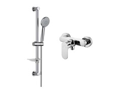 Aquatek АЛЬФА AQ1932CR Комплект для душа 2 в 1 (AQ1960CR+AQ2013CR) фото