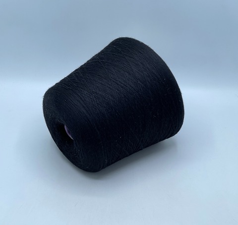 Zegna Baruffa, Millenium, 2/60 3000м, 100%меринос, Черный(25/23/70), 41865