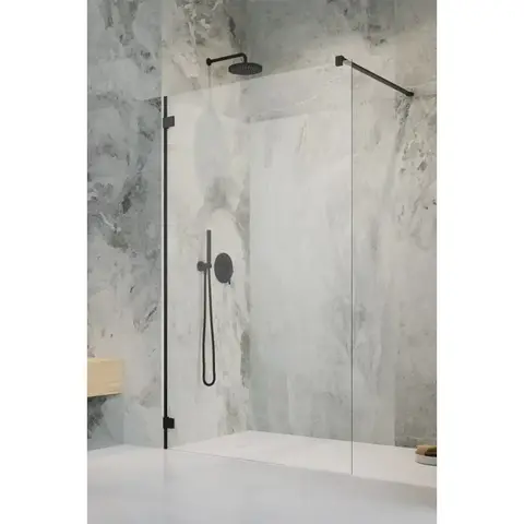 Radaway 10103150-54-01 Essenza Pro Black Walk-in 150