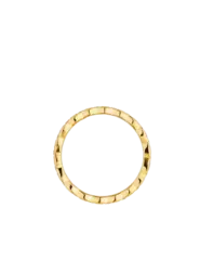 Кольцо тонкое с фианитами CHANEL коллекция COCO crush rose VGOLD