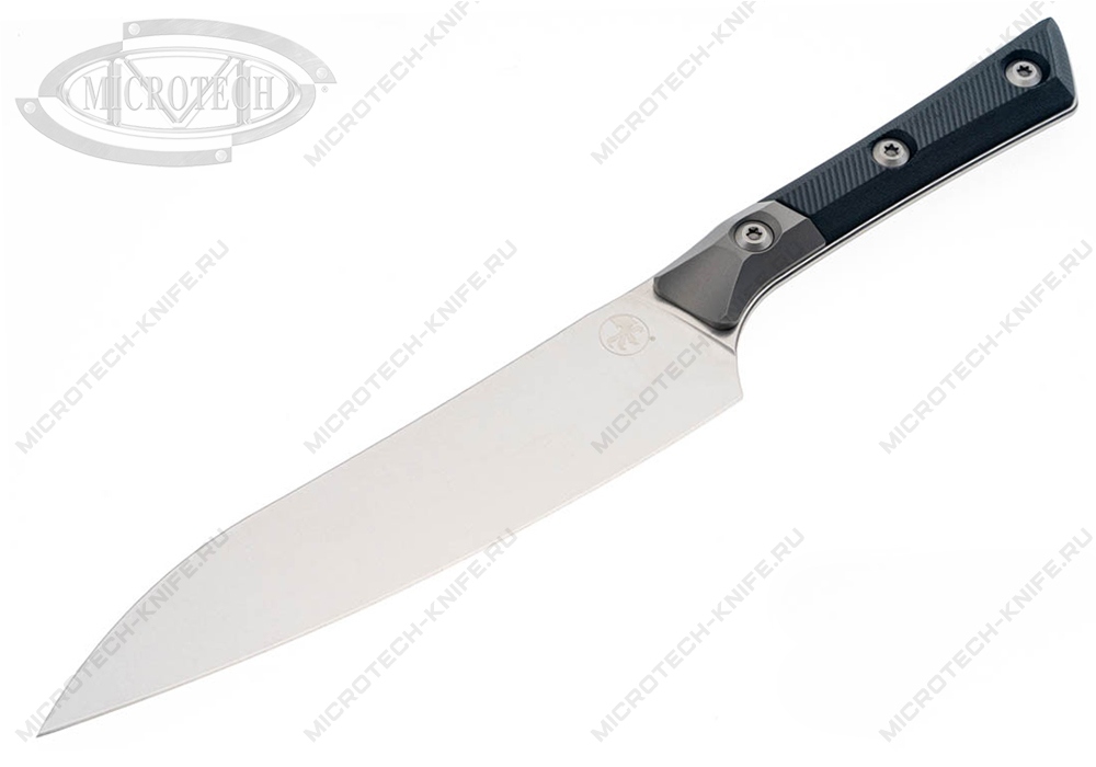Нож Microtech Kitchen Utility 3400B-10BK Bolster