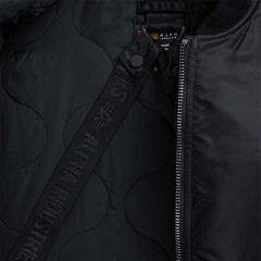 Бомбер Oversized MA-1 Mod Bomber Jacket W Black (Черный)