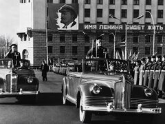 ZIS-110B phaeton gray 1:43 DeAgostini Auto Legends USSR #108