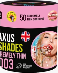 MAXUS Презервативы SO MUCH SEX 003  Экстремально тонкие
